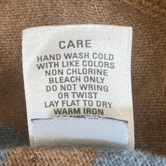 Wallace J Crew Striped Cashmere Wool Sweater Old Money Academia Preppy-M - Picture 13 of 15